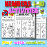 Numbers 1-10 Activities | Number Sense Math Worksheets