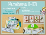 1-10 Numbers Activity Pack:  Centers to Boost Counting and