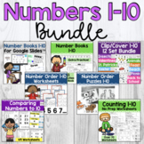 Numbers 1-10 Bundle | Identifying, Counting, Number Order,