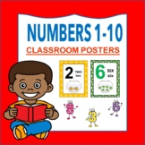 Numbers 1-10 CLASSROOM POSTERS