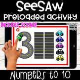 Numbers 1-10 | Kindergarten Math | SeeSaw Activities