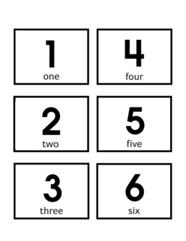 NUMBERS 1-10 - Klunchi Cards by Klunchi Learning