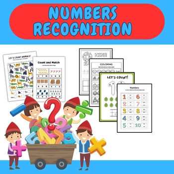 Preview of Numbers 1-10 Learning and Activities