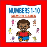 Numbers 1-10 MEMORY GAMES