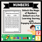 Numbers , Math, Activities For Kindergarten