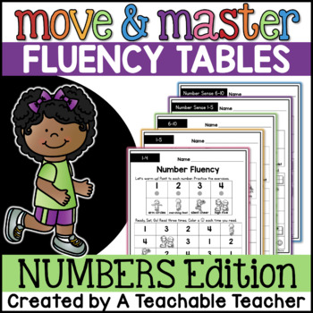 Preview of Numbers 1-10 Number Fluency and Number Sense