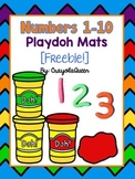 Numbers 1-10 Playdoh Mats [Freebie!]