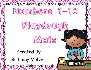 10 Play-Dough Mats for Numbers 1-10: Learn Numbers and Practice Fine M –  ISpyFabulous