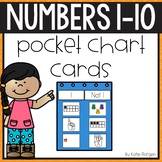 Numbers 1-10 Pocket Chart Cards