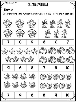 numbers 1 10 worksheets by kinder pals teachers pay teachers