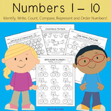 Numbers 1-10 Worksheets | Kindergarten Math