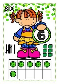 Numbers 1-10 ~ reinforcing tally marks, Base 10 and 10 Frame | TpT