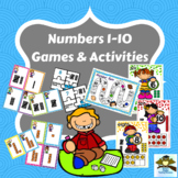 Numbers 1-10 ~ reinforcing tally marks, Base 10 and 10 Frame