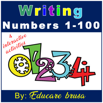 Preview of Counting and Writing to 100, PreK, Special Education, Autism