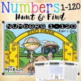 Numbers 1-120 Hunt and Find