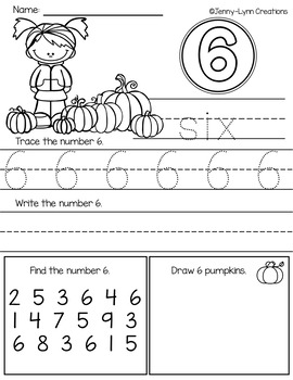 Numbers 1-20 by Jenny-Lynn Creations | Teachers Pay Teachers