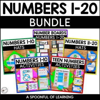 Preview of Numbers to 20 Activities MEGA BUNDLE!