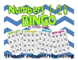 Numbers 1-20 BINGO!