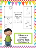 Numbers 1-20 Coloring Book. Preschool-KDG Numbers and Math.