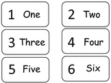Numbers 1-20 Flash Cards. Preschool math numbers counting 