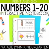 Numbers 1-20 Interactive Notebook | Numbers 1-10 | Teen Numbers