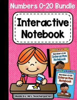 Preview of Numbers 0-20 Interactive Notebook (The Bundle)
