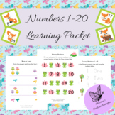 Numbers 1-20 Learning Packet