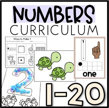 Preview of Numbers 1-20 Ready-to-Use Activities | Interactive Curriculum