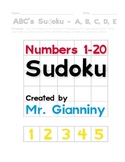 Numbers 1-20 Sudoku