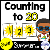 Numbers 1-20 | Summer & End of the Year Activities | FREE