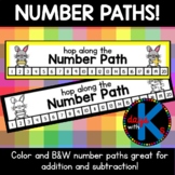 Numbers 1-20 number path / number line {CUTE}!