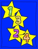 Numbers 1-30 Flash Cards, Number Line