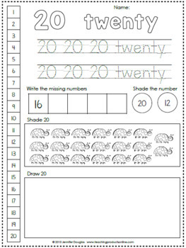 numbers 1 50 worksheet set by teaching products tpt