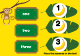 Numbers 1-30 words and digits recognition game ( Let's Mat