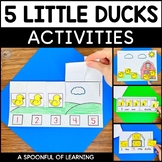 Five Little Ducks- Math and Literacy Activities!