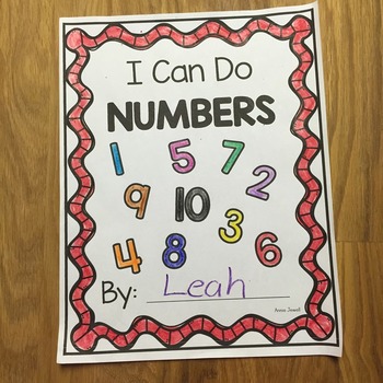 Preview of Numbers- 1 through 10 - Draw Sets to Match Number - Kindergarten and Pre-K