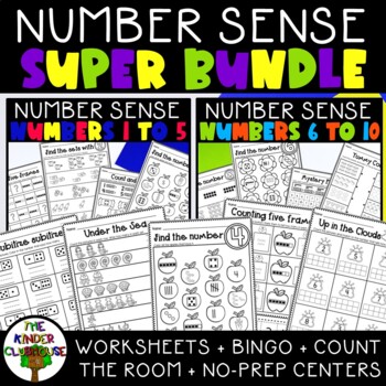 Preview of Numbers 1 to 10 | Kindergarten | Worksheets | Practice Sheets