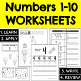 Numbers 1 to 10 Worksheets/Numbers Practice/Number Recogni