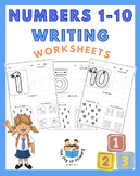Numbers 1 to 10 Writing worksheets