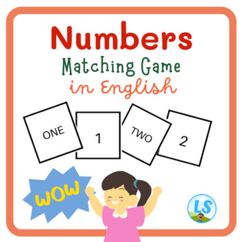 Preview of Numbers 1 to 100 - Matching Game - Memory Game in English