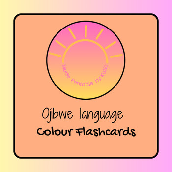 Preview of Numbers 1 to 20 Flashcards - Ojibwe