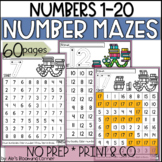 Writing Numbers 1 to 20 Summer Math Review Kindergarten Ma