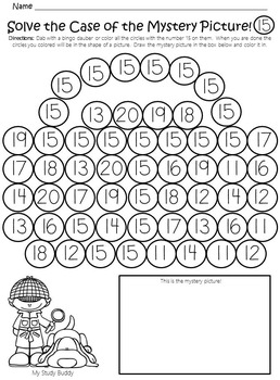 numbers 11 20 worksheets kindergarten math by my study buddy tpt