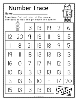 numbers 11 20 activity pages set 2 by true teaching tpt