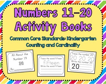 Preview of 11–20 Activity Book