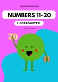 Numbers 11- 20 Preschool and Kindergarten Workbook for Kids