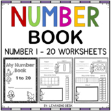 Number Sense Recognition 1-20 Writing Worksheets Kindergar