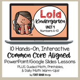 Numbers 6-10: Kindergarten Math Lessons, Guided Math, Worksheets & Math Talks