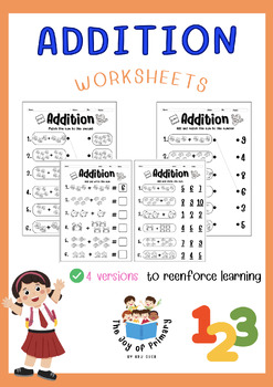 Preview of Numbers Addition for Beginner Students