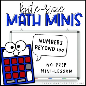 Preview of Numbers Beyond 100 | Place Value | Math Mini-Lesson | Google Slides